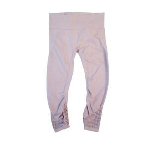 Old Navy Active High Rise Violet Leggings Seamless 7/8 Ankle Size Large  3 0202